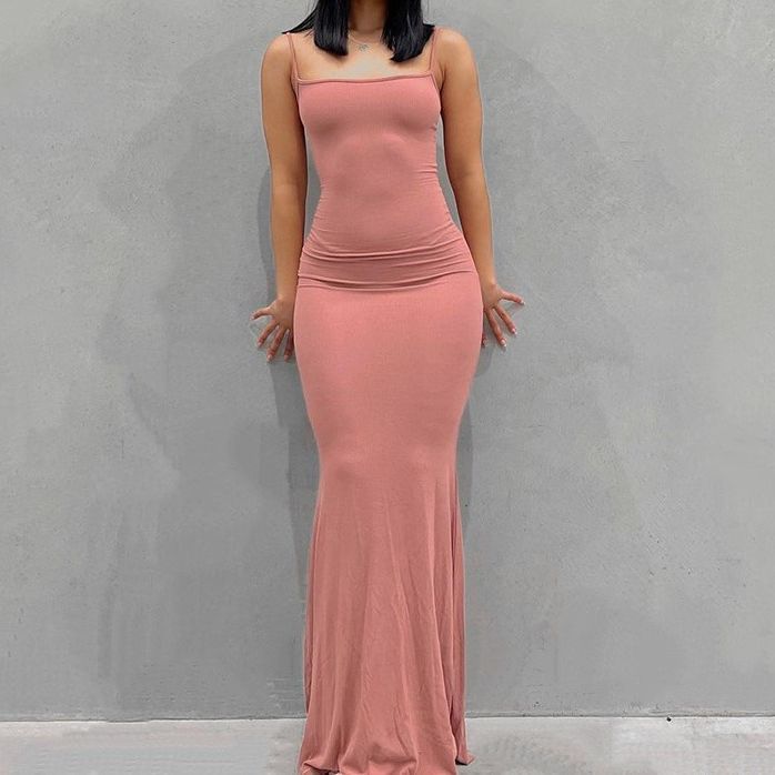 Women's Suspender High-grade Pure Desire Style Hip Dress