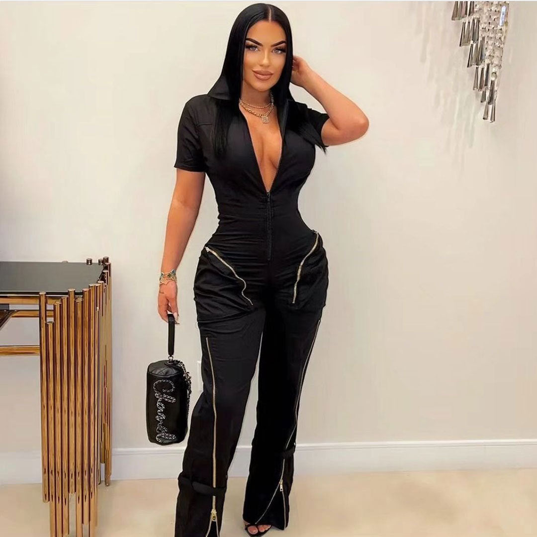 Sexy High Quality Summer Zipper With Suits