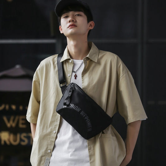 Men's Leisure Cargo Fashion Personality Large Capacity Men's Chest Bags