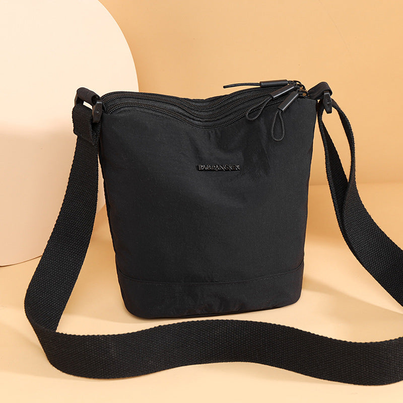 Women's Waterproof Nylon Simple Lightweight Commuter Crossbody Bags