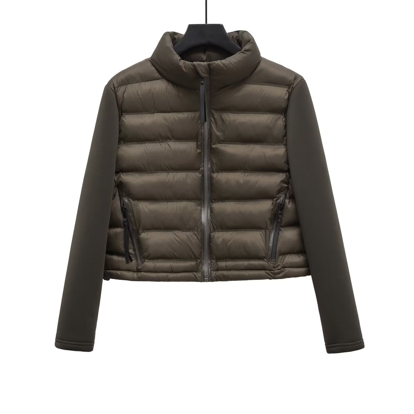 Women's Urban Casual Sleeve Stitching Cotton Coats