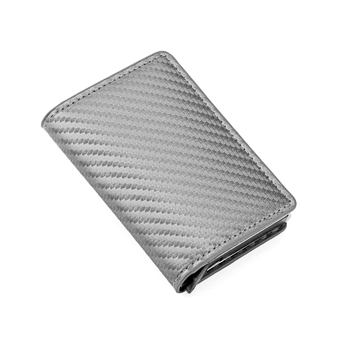 Automatic Pop-up Credit Metal Aluminum Box Card Holder