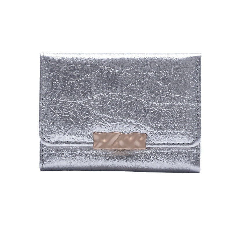 Women's Korean Style Solid Color Simple Ladies Wallets