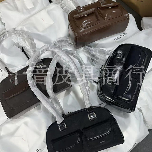 Popular Bao Xu Ya Jin Bowling Shoulder Bags