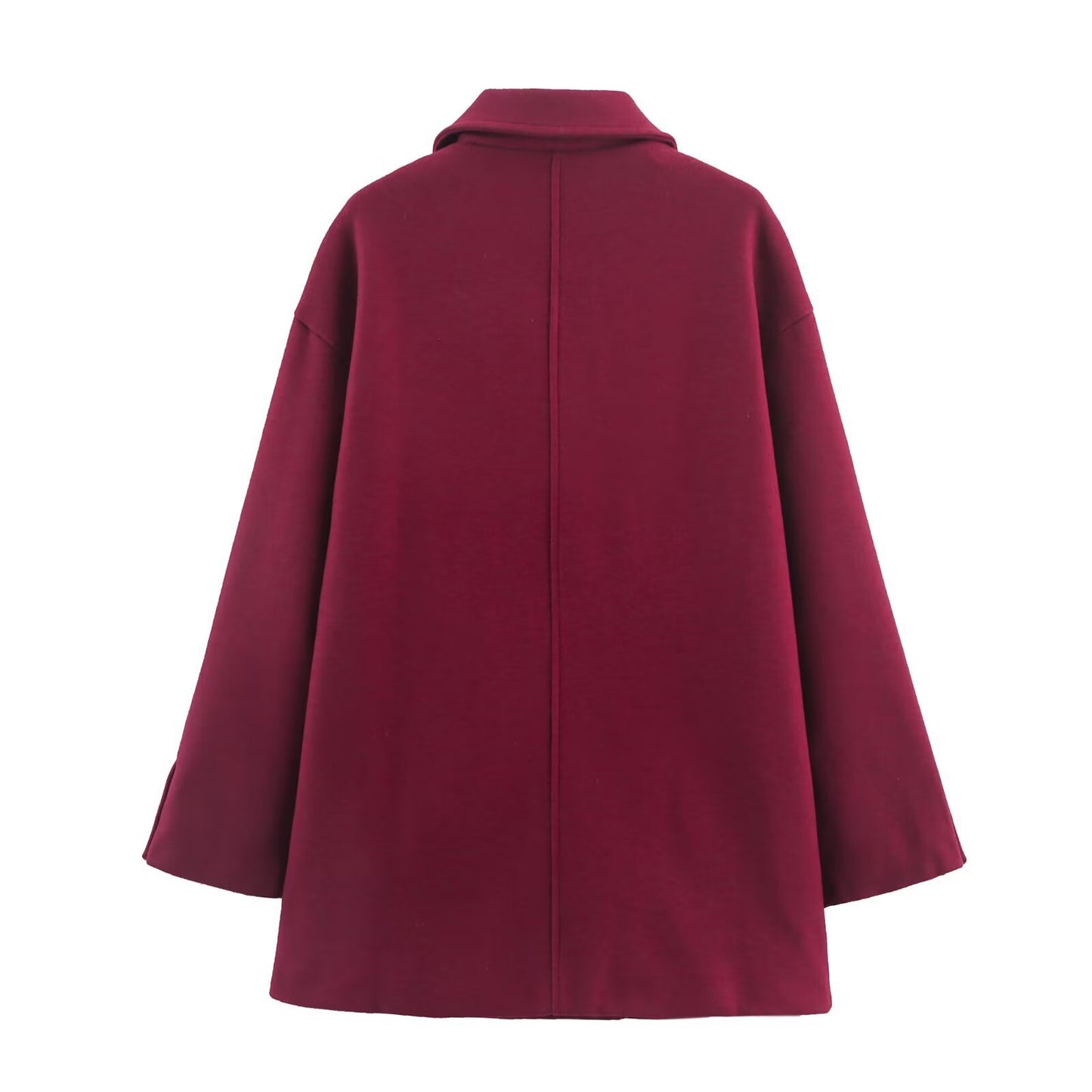 Women's Fashion Simple Commute Double Breasted Overcoat Coats