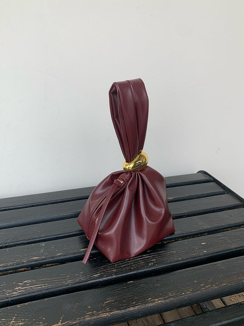 Pleated Cloud Female High Sense Design Handbags