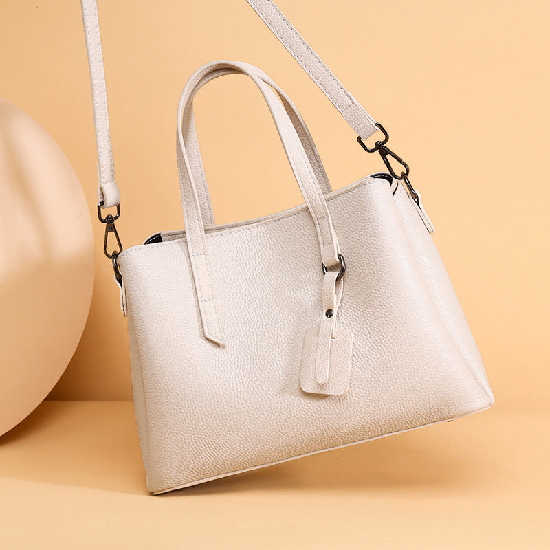 Women's Leather Large Capacity High-grade Niche Handbags