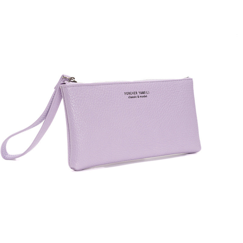 Women's Korean Style Zipper Long Large Capacity Ladies Wallets