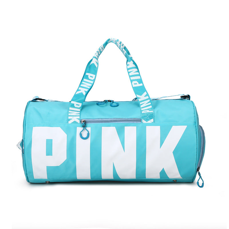Pink Dry Wet Separation Portable Storage Travel Bags
