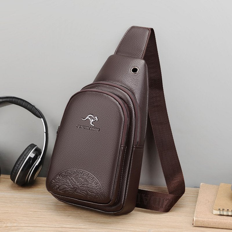 Men's Attractive Graceful Fashion Kangaroo Trendy Men's Chest Bags