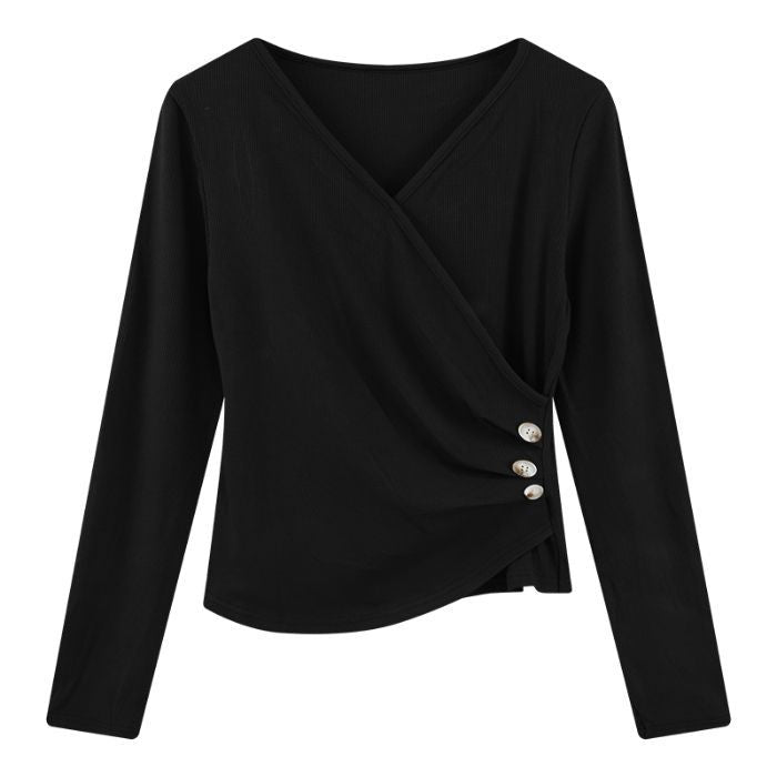 Bottoming Shirt Classic Style Female Winter Slim Fit Inner Wear Women's T-shirt