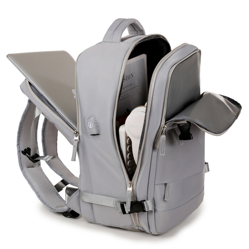 Capacity Trendy Fashion Nylon Oxford Cloth Business Backpacks