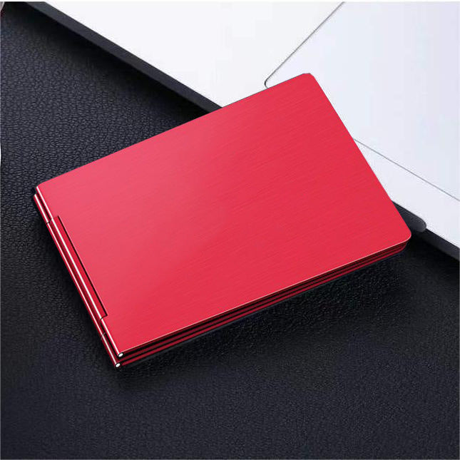 Motor Vehicle Driving License Protective Cover Metal Aluminum Bags