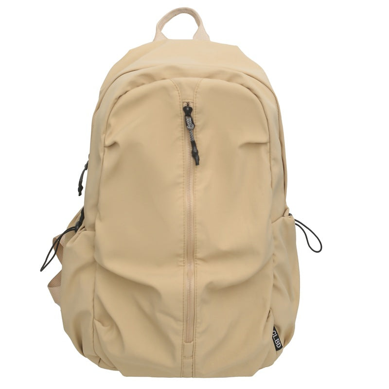 Women's & Men's & Female Junior High Large Capacity Nylon Backpacks