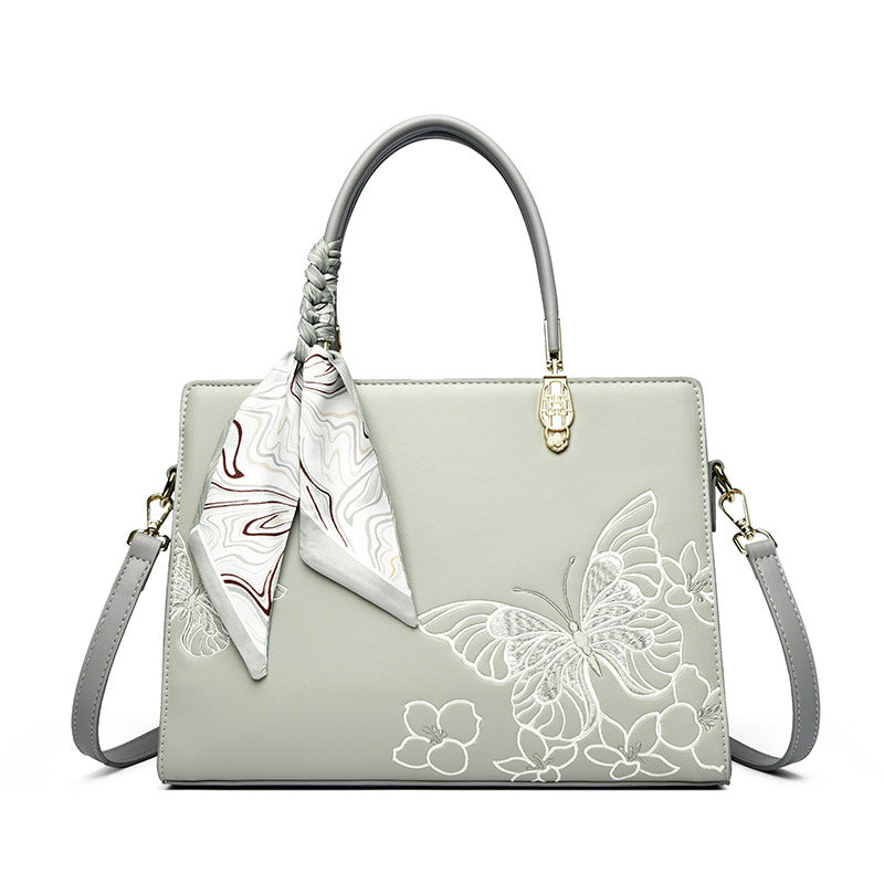 Women's Embroidery Elegant Mother Large Capacity High Bags