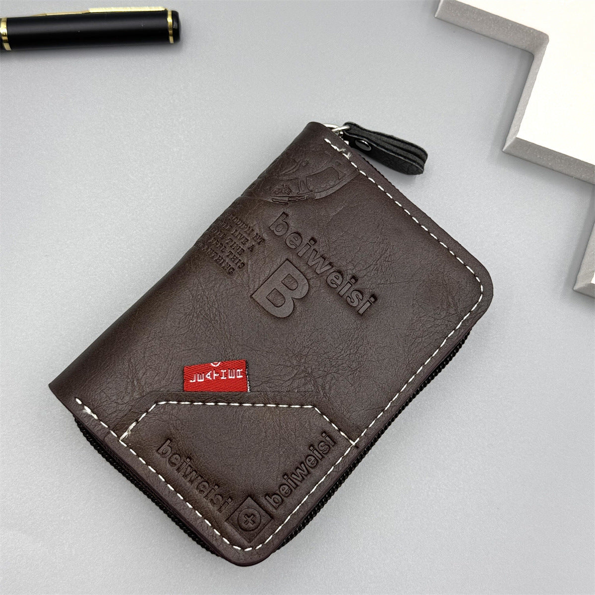 Men's License Good-looking Multiple Slots Large Capacity Card Holder