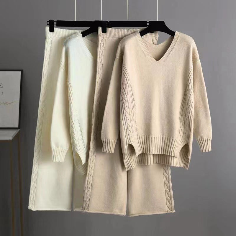 Women's Idle Style Loose Pullover Simple Western Sweaters