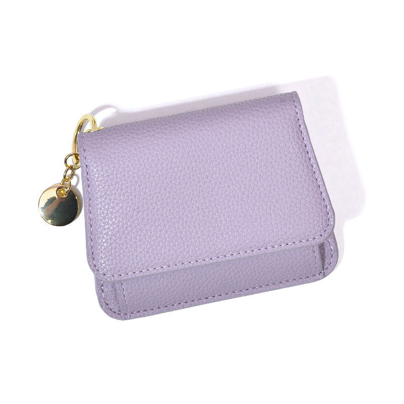Women's Stylish Korean Short Chic Zipper Ladies Wallets