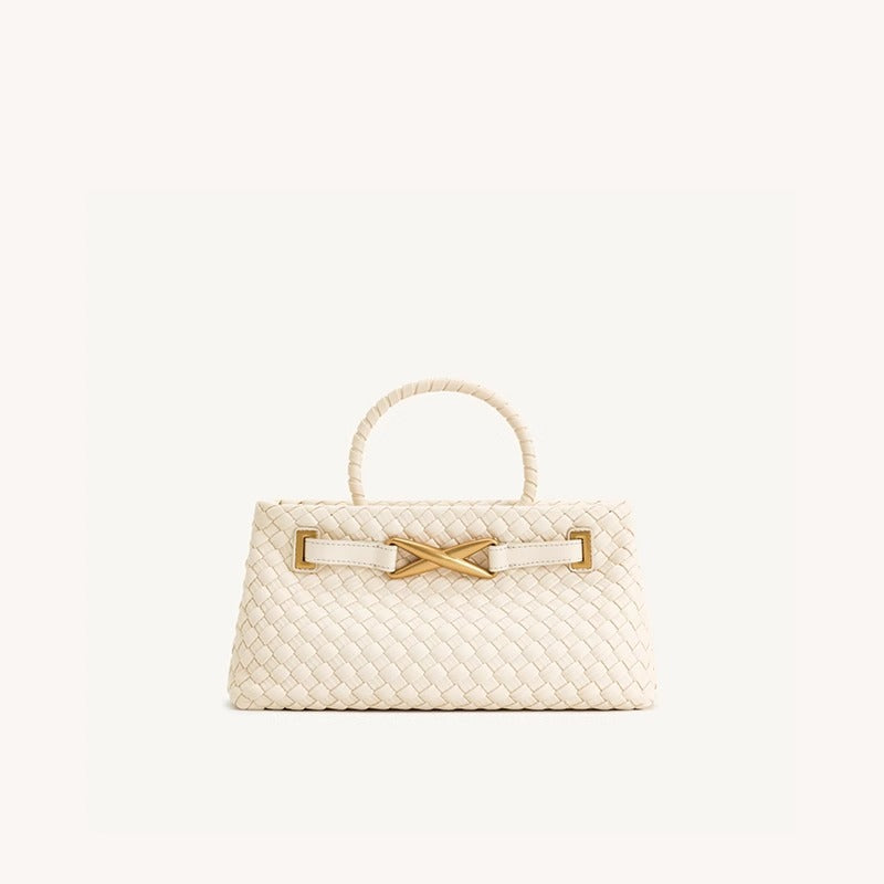 Comfortable Woven Simple Versatile Large Capacity Handbags