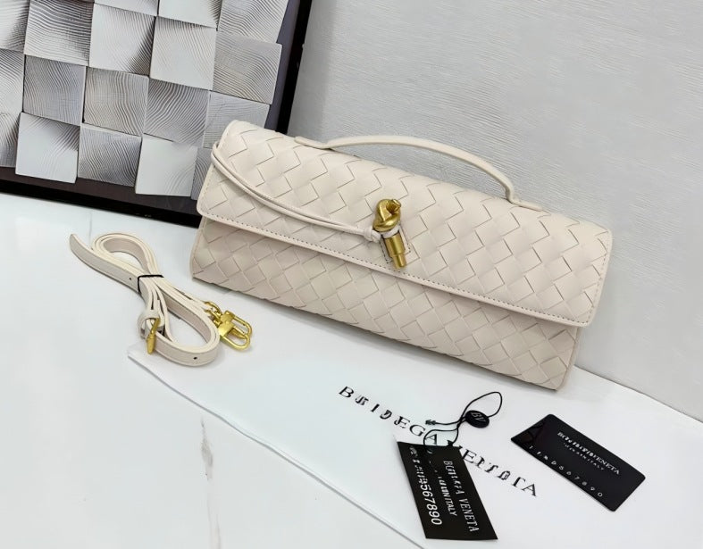 Fashion Elegant Hand-woven Hardware High-grade Leather Lock