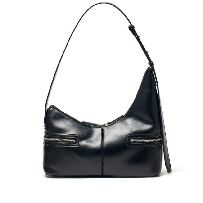 New Adjustable Asymmetric Underarm Niche Retro Bags