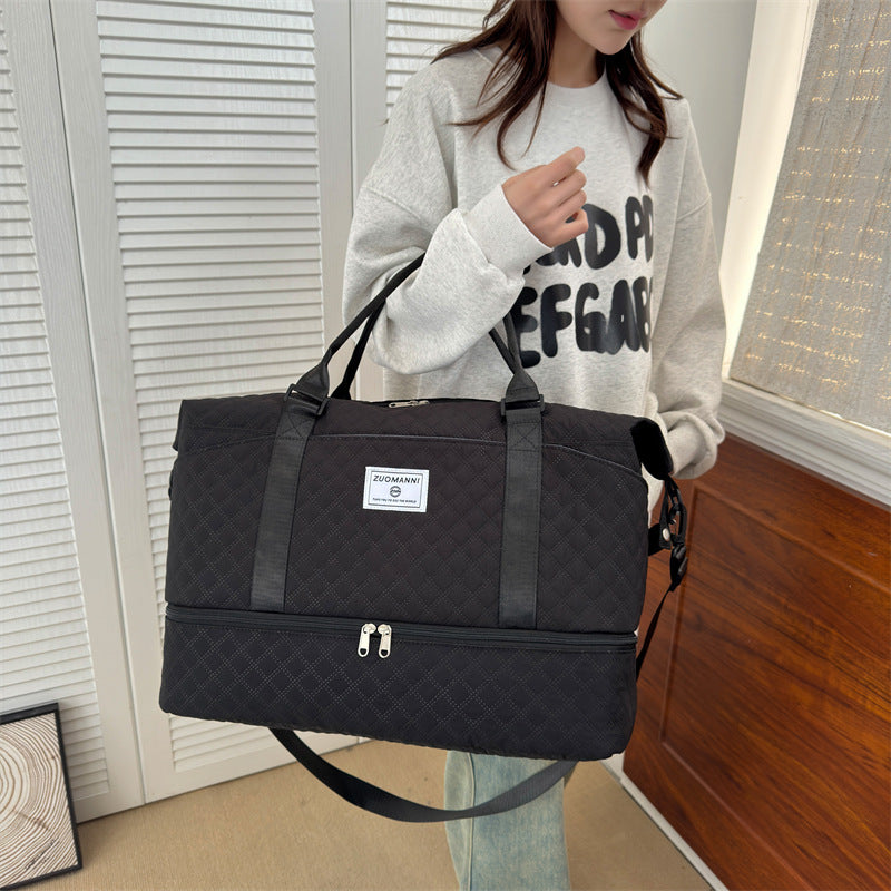 Capacity Texture Commuter Short Trip Dry Travel Bags