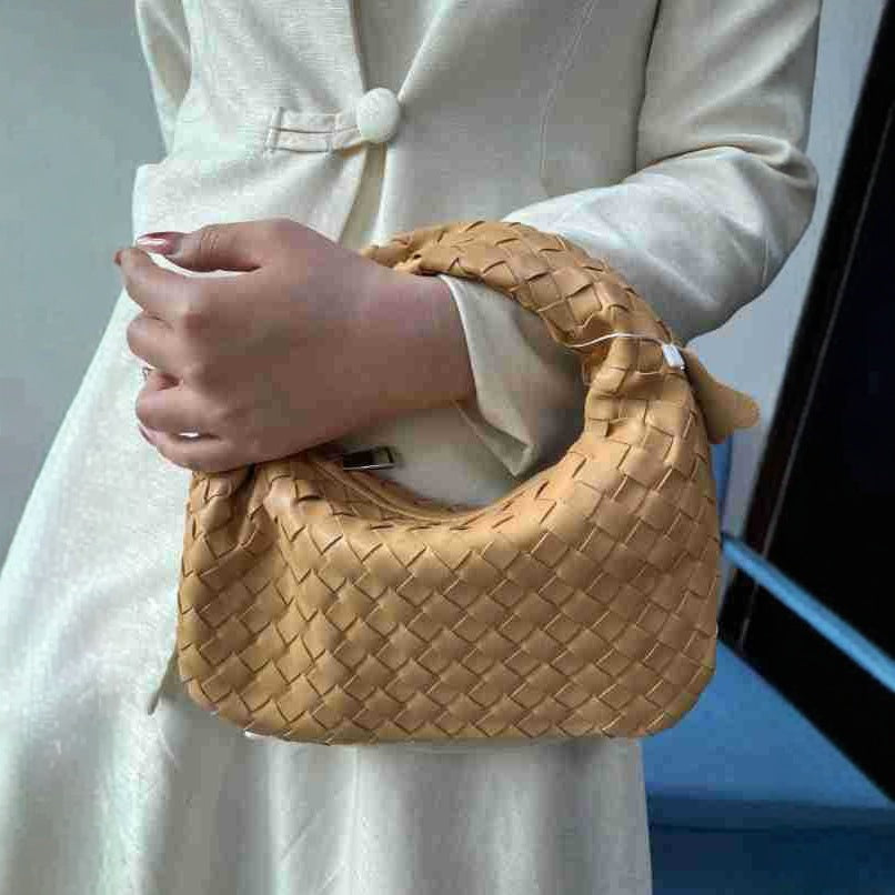 Women's Western Style Knotted Woven Large Handbags