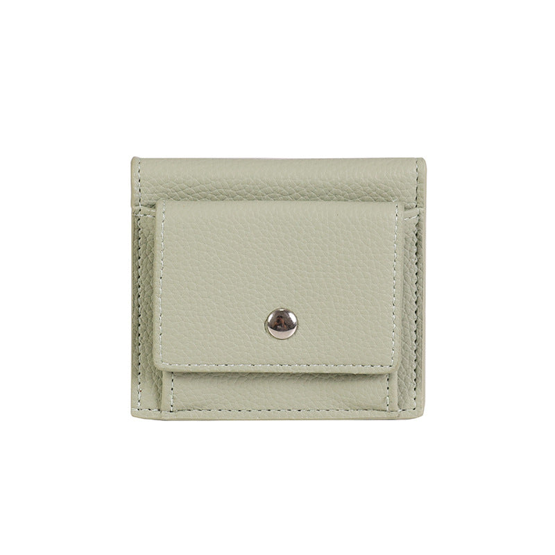 Women's Two-fold High-grade Short Thin Mini Simple Ladies Wallets