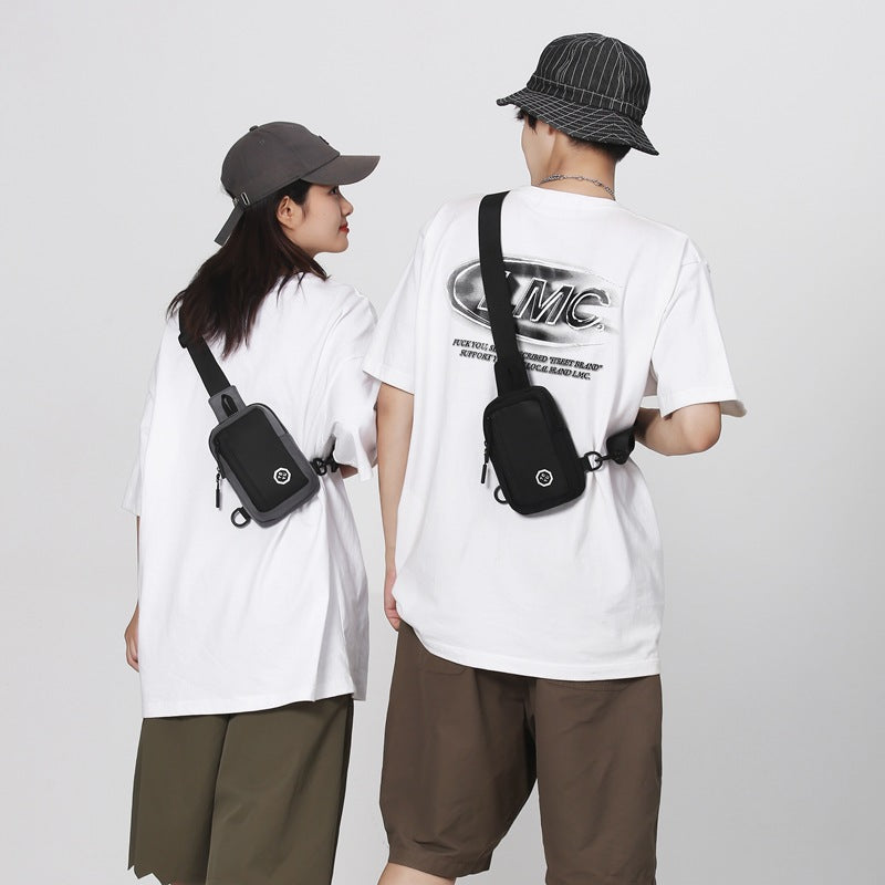 Women's & Men's & Mobile Mini Fashion Korean Style Men's Chest Bags