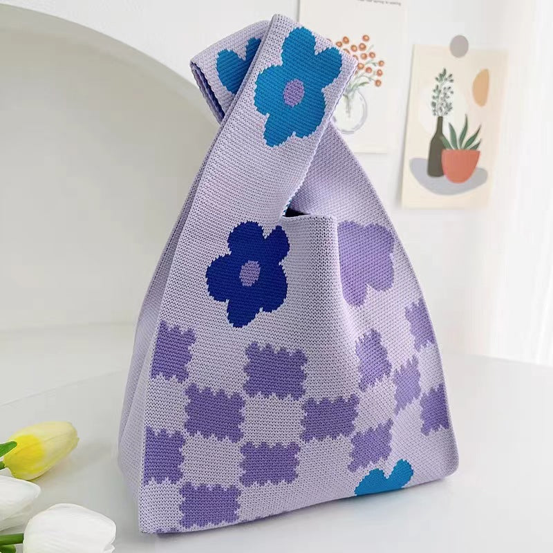 Thickened Knitting Female Hand Knitted Gift Handbags