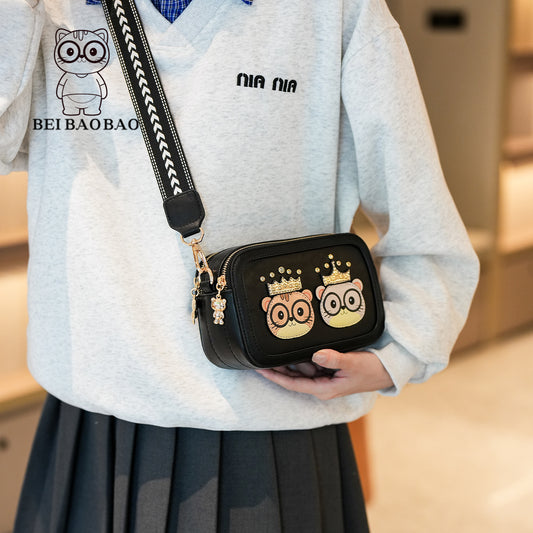 Women's Printing Fashion Solid Color Pouch Bags