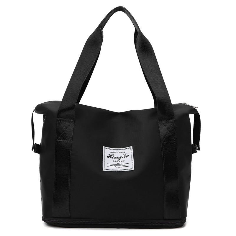 Women's Size Adjustable Dry Wet Separation Oxford Travel Bags