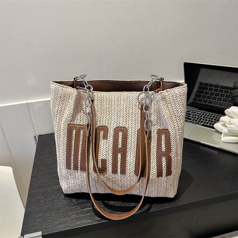 Letter Large Capacity Fashion Today Popular Bags