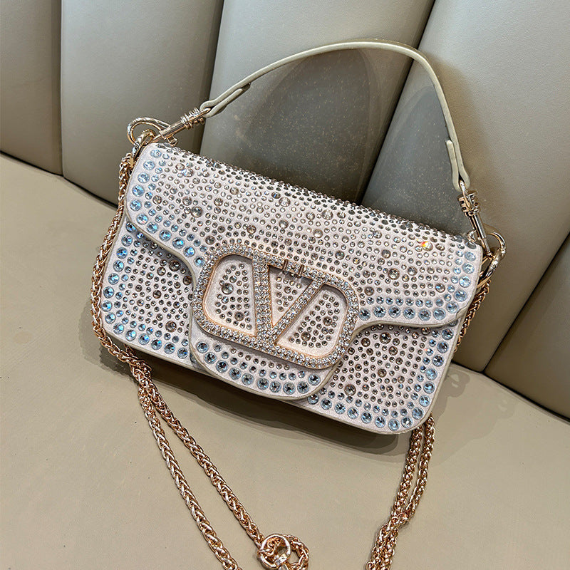 Slouchy Women's For Dinner Over Diamond Crossbody Bags