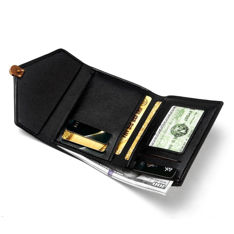 Women's Classic Trendy Simple Short Retro Ladies Wallets