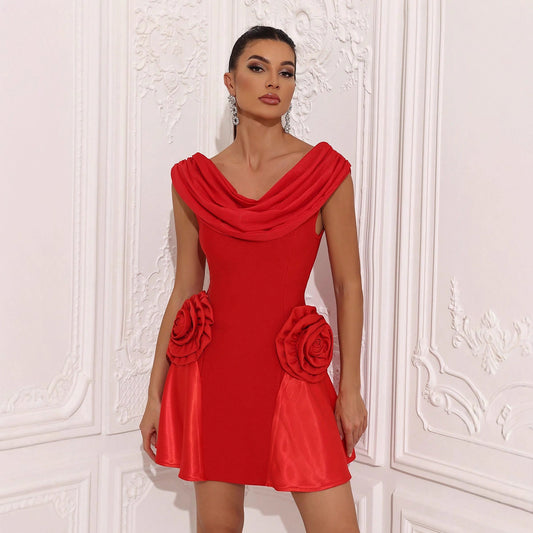 Women's A- Line Dress Solid Color Sleeveless Dresses
