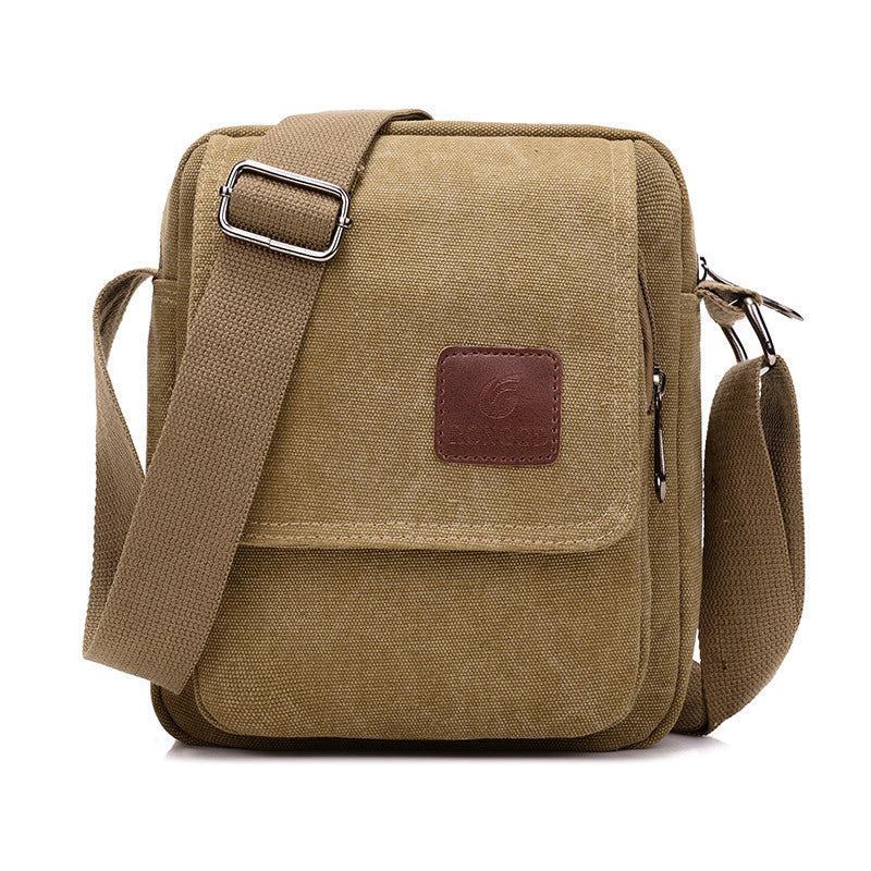 Men's High-grade Canvas Commute Retro Fashion Men's Shoulder Bags