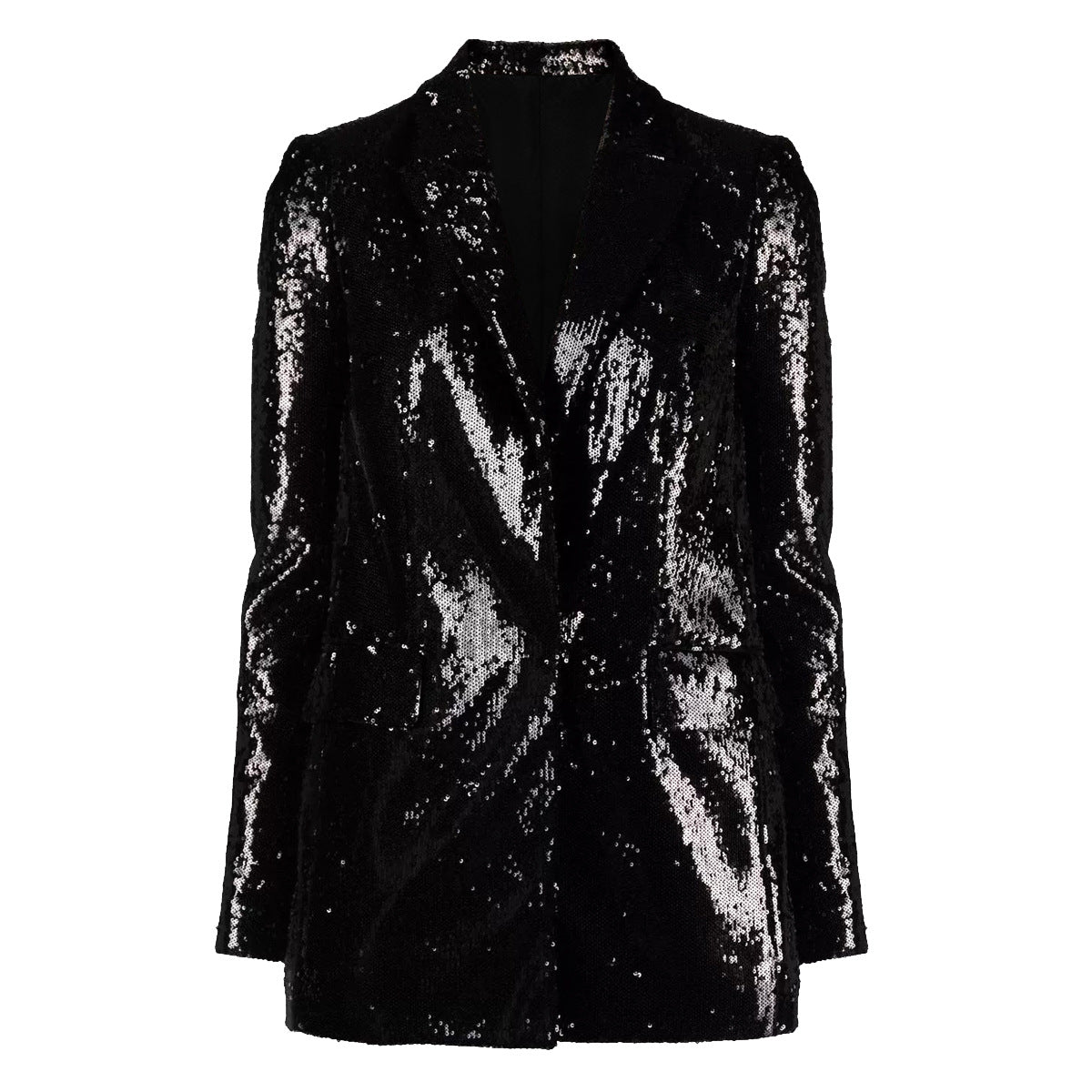 Women's Fashion Sequin Profile Quality Business Blazers