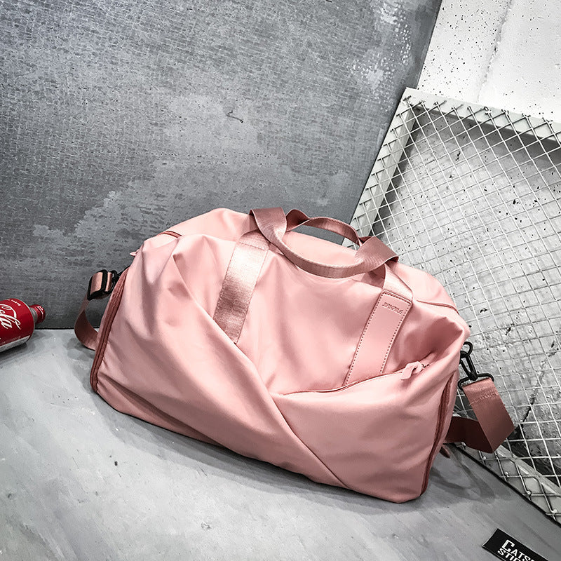 Women's Dry Wet Separation Yoga Hand-held Lightweight Travel Bags