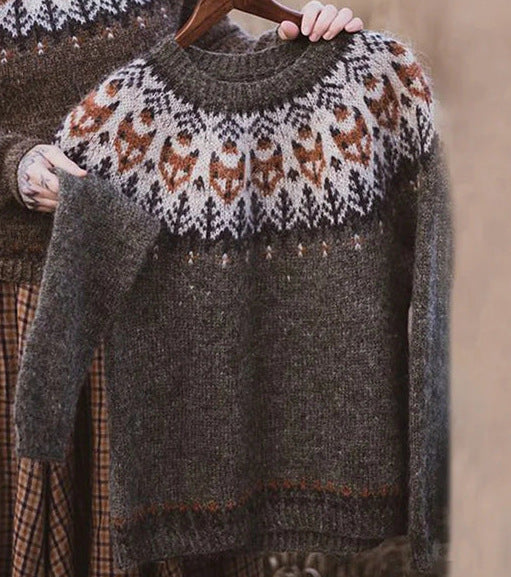 Women's Beautiful Pullover Loose Multicolor Fashionable Sweaters