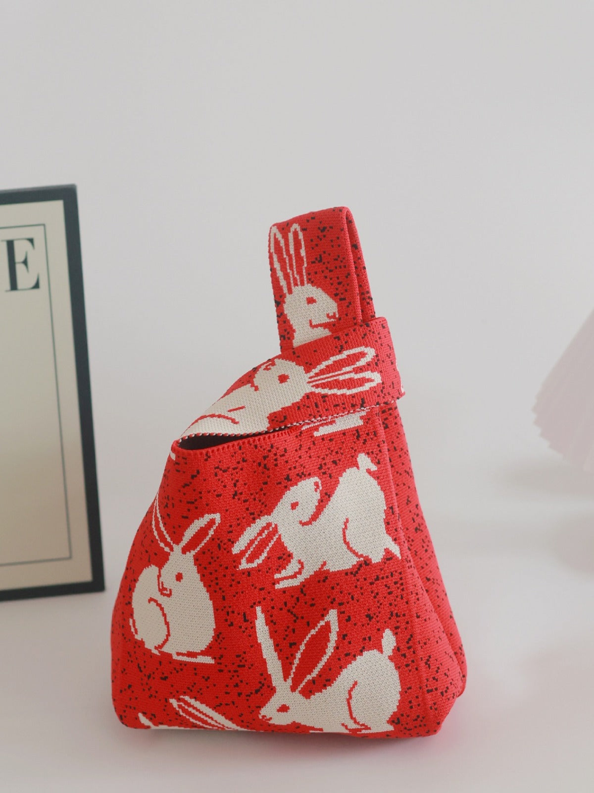 Women's Knitted Woven Vest Simple Gift Handbags