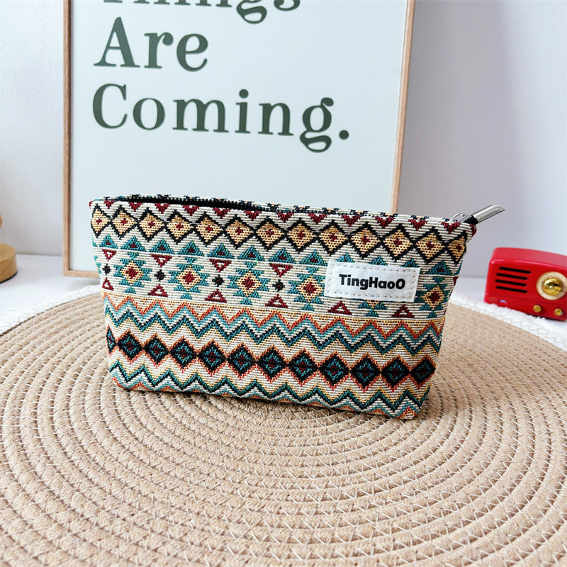 Women's Fabric Storage Artistic Ethnic Style Clutch Bags