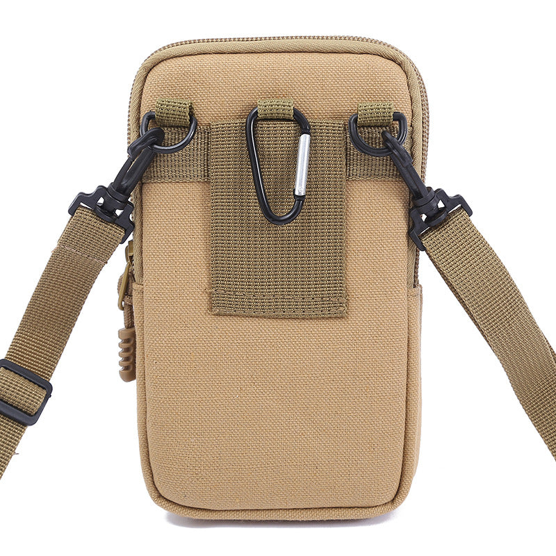 Men's Graceful Creative Cell Activities Canvas Men's Waist Packs