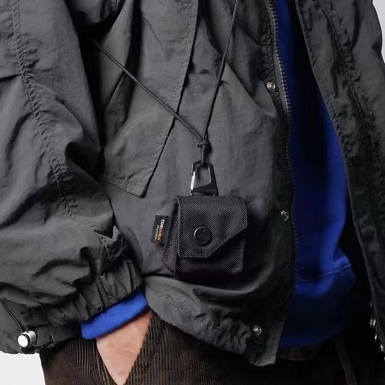 Women's Mini Earphone Halter Hanging Ornament Men's Messenger Bags