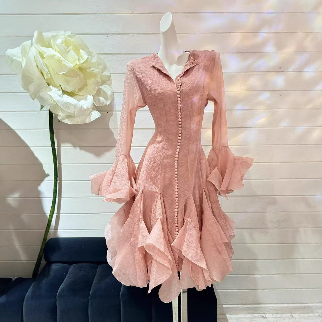 Fit Waist Slimming Sweet Date Dress Dresses