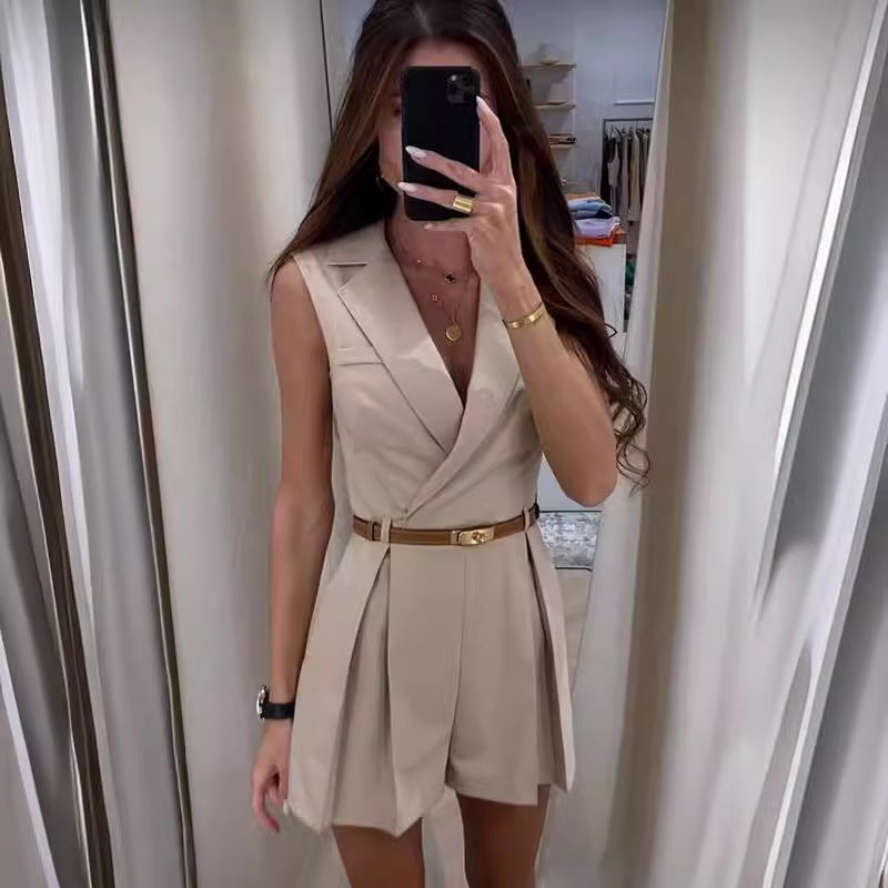 Women's Innovative Graceful Fashion Temperament Commute Jumpsuits