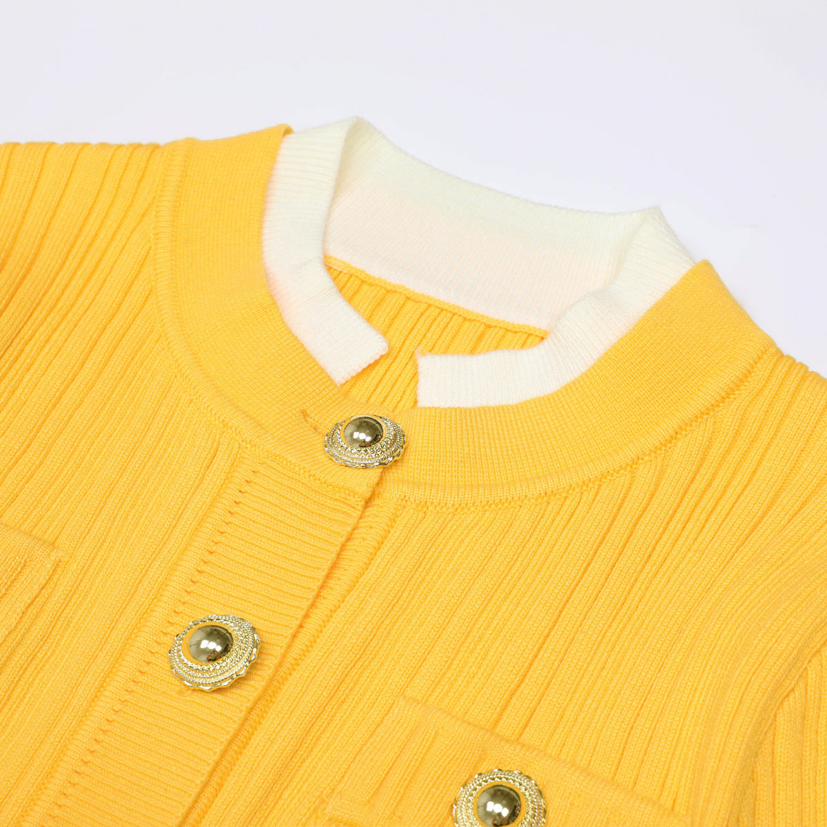 Round Neck Belt Knitted Slim Fit Dresses