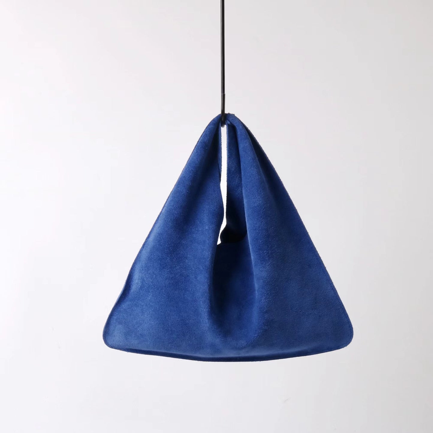 Matte Cowhide Triangle Fashion Hand Retro Bags