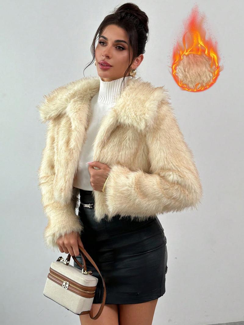 Fur Imitation Fox Fashionable Winter Clothes Coats