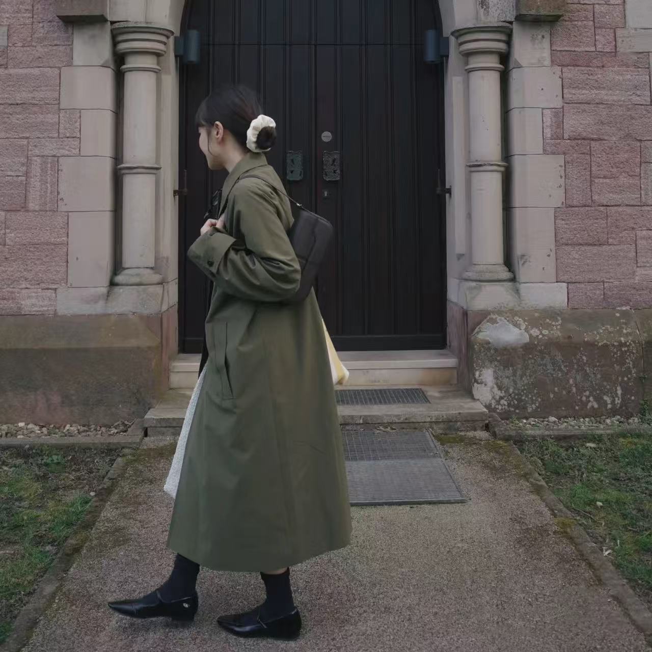 Women's Baguette Niche Designer Leather Retro Smooth Crossbody Bags